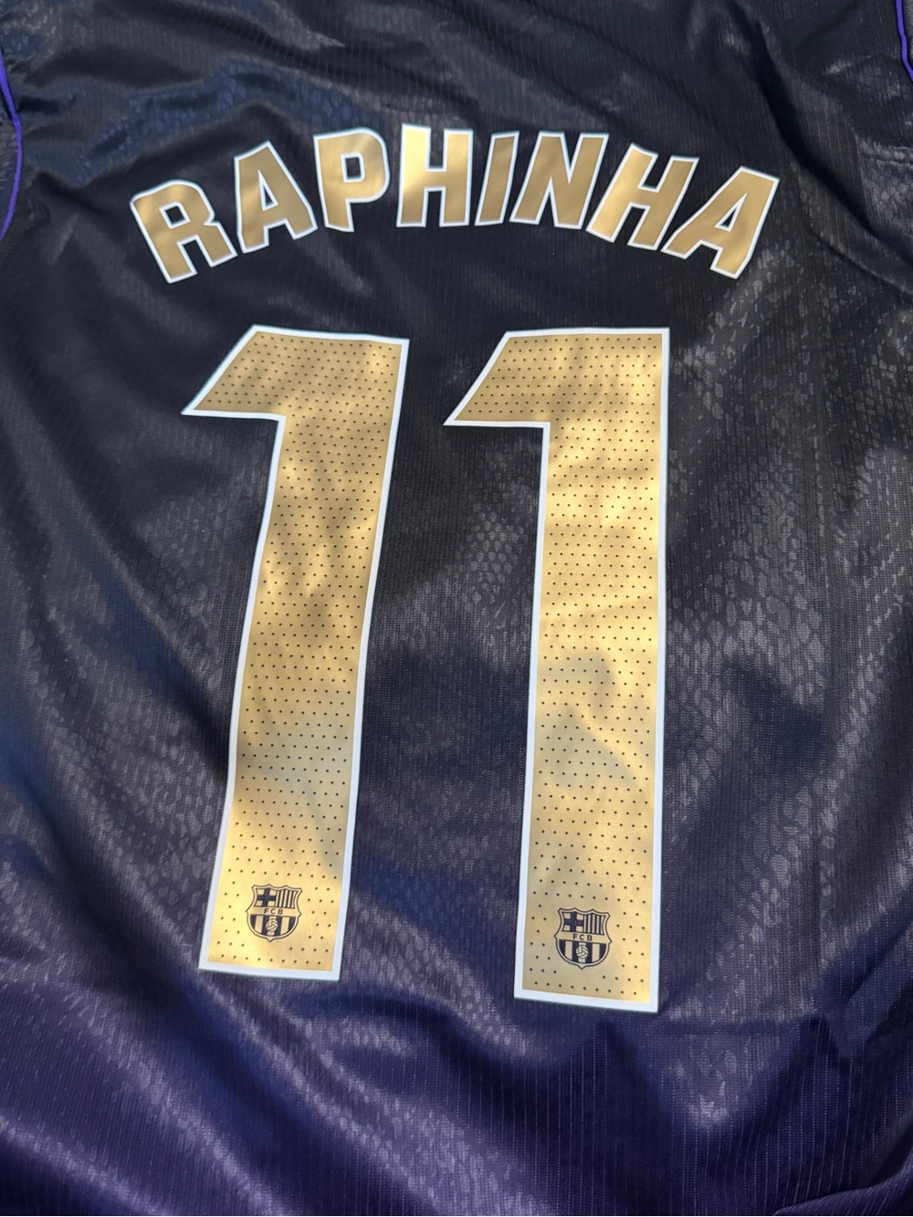 Raphinha #11 Men's Soccer Jersey away 26/27